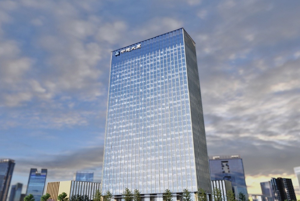 中建大厦外立面图